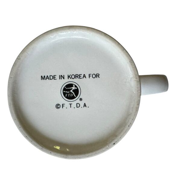 VTG 1980's Rainbow Pride Coffee Mug Retro FTDA Collectible LGBTQ Ally READ - Picture 7 of 8